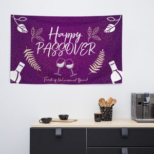Happy Passover Banner - Feast of Unleavened Bread Banner