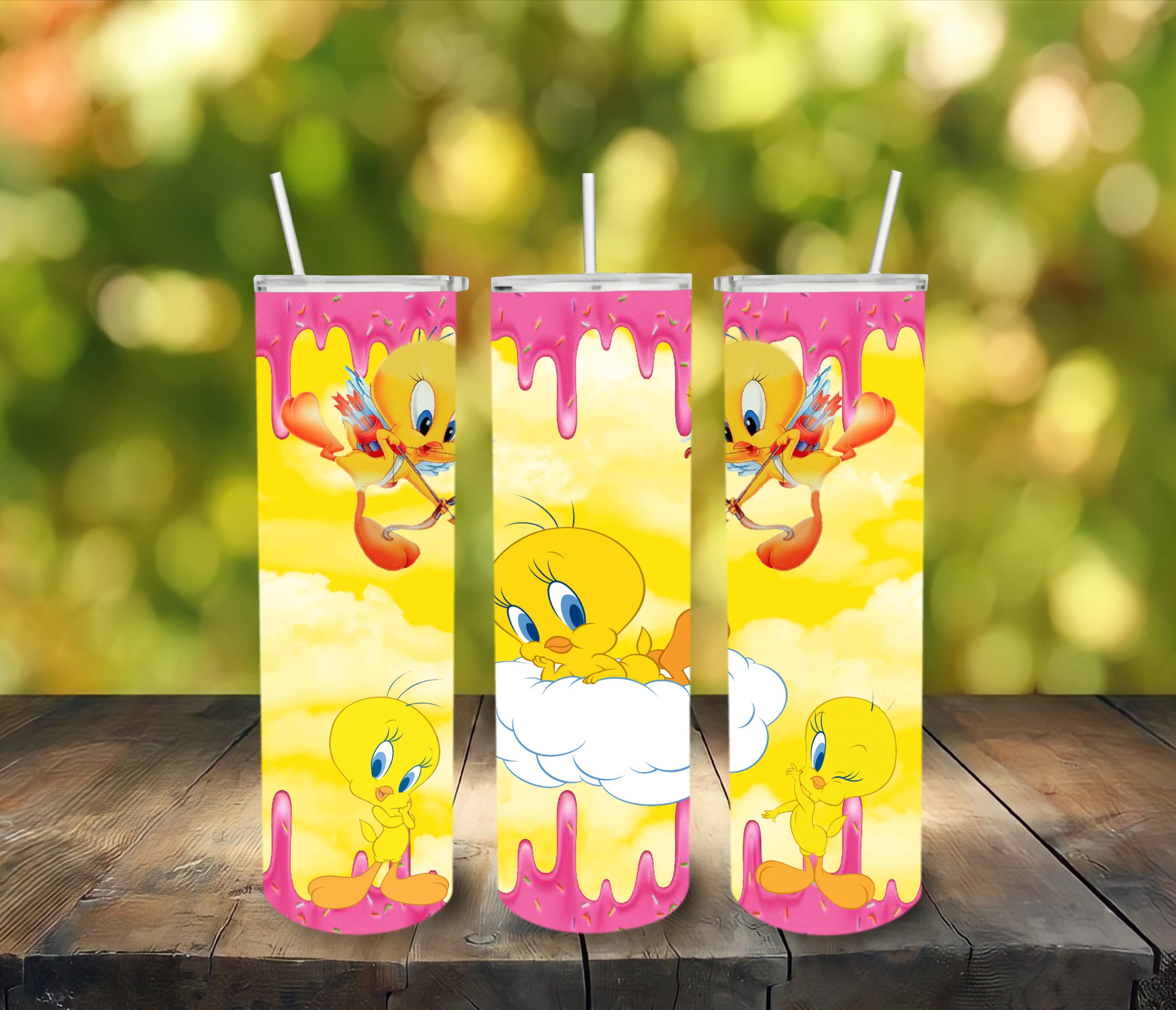Tweety Bird Nerd Glasses