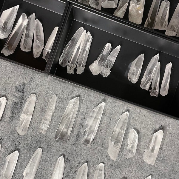Point De Quartz Clair Lemurien - Spécimen Minéral Naturel - Pièce Unique De Collection Ou Décoration Spirituelle - 2