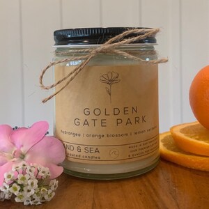 San Francisco Candle Collection • 100% Soy Wax Handcrafted Small Batch • Featuring Iconic San Francisco Places