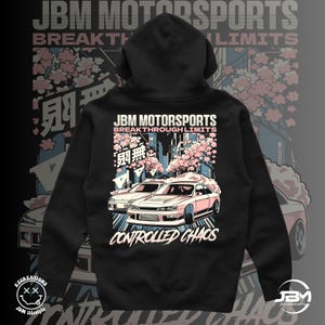 JDM| Silvia | Controlled Chaos  Heavyweight Hoodie| JBM Motorsports