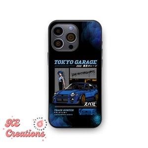 JDM Tokyo Garage Custom iphone 13- 14 - 15  case | pro, pro max, plus, Mini