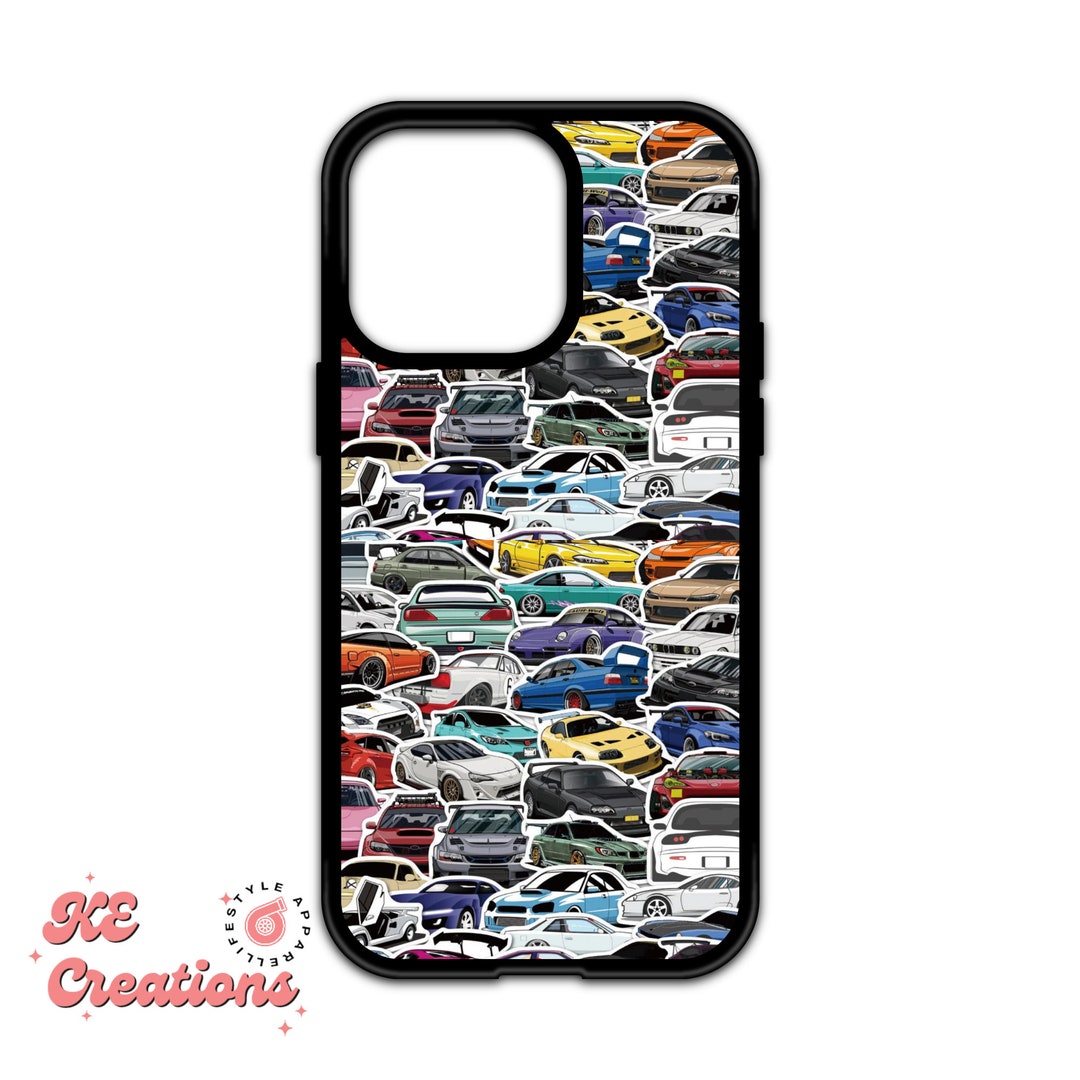 JDM Cars Custom iPhone 13- 14 - 15 Case | Pro, Pro Max, Plus, Mini - Etsy