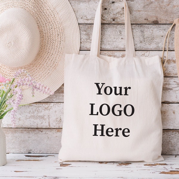 Custom Logo Tote Bags, Promotional Tote Bag, Trade Show Gift Bag, Custom Company Logo Totes, Custom Shopping Bags, Personalized Tote Bags