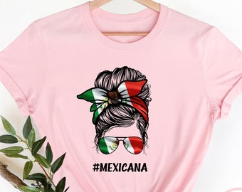 Mexicana T-shirt, Mexican Independence Day, Hispanic Heritage Month Shirt, Latina Power Shirt