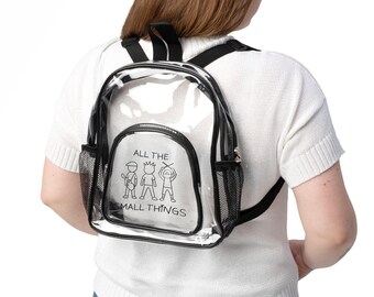 backstreet boys clear backpack Backstreet Boys Millennium 2.0 Clear Stadium Backpack  main image 3