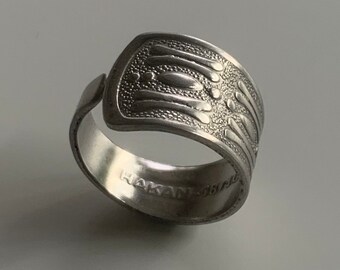 Spoon Ring - custom size recycled vintage handmade jewellery