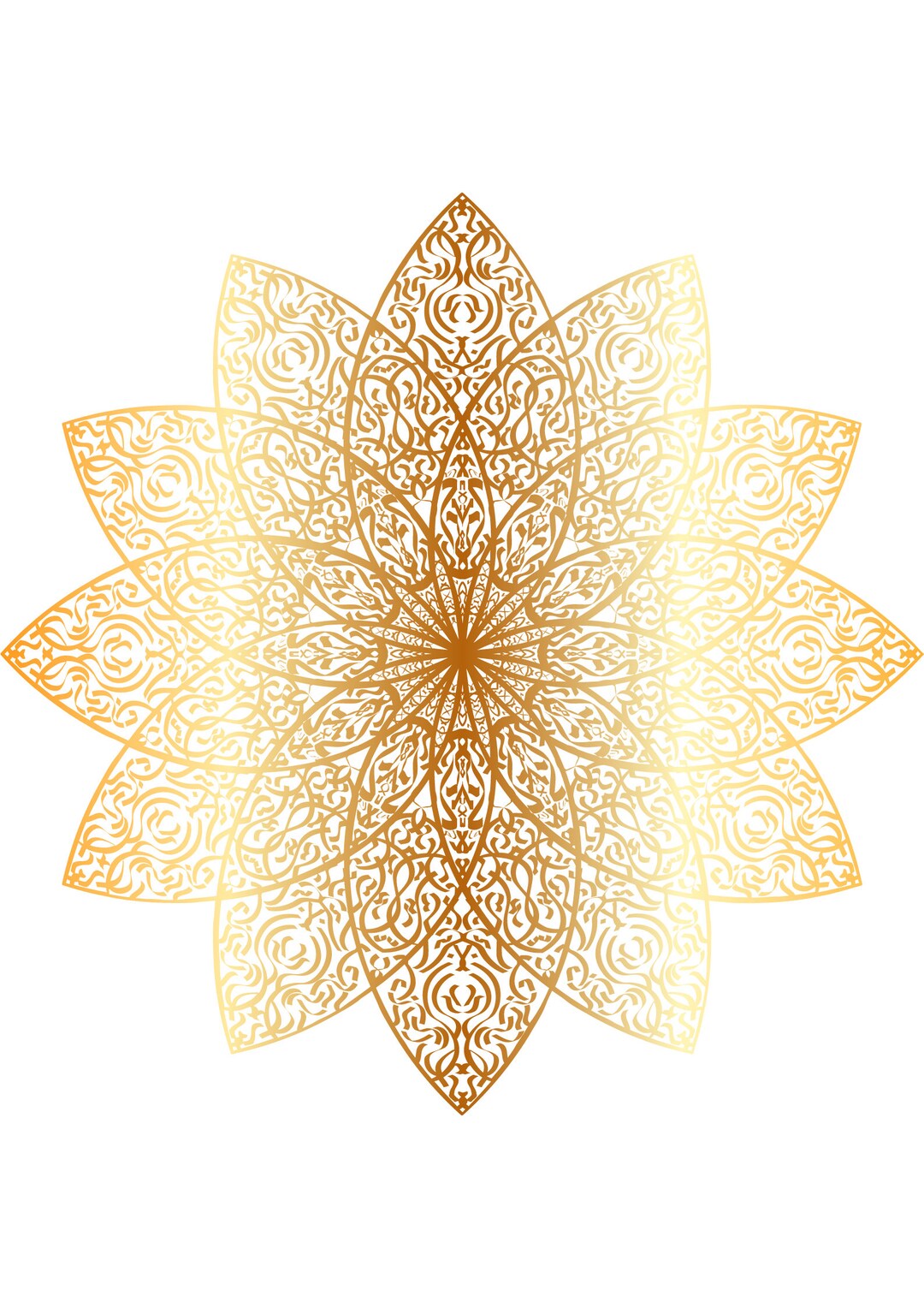 8 Pc Colour Mandala Poster Set - Etsy