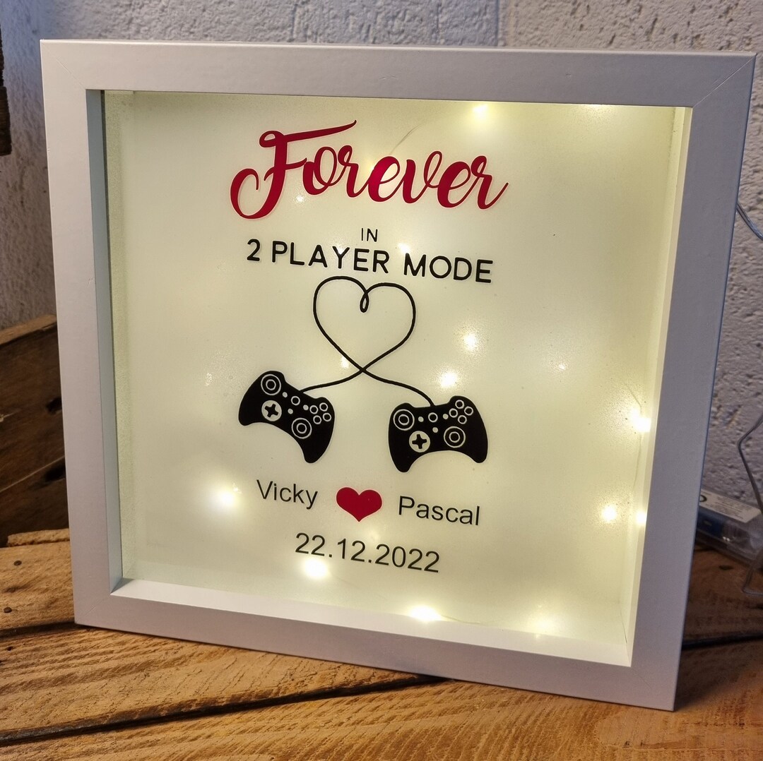 Illuminated Picture Frames Light Frames Wall Decoration Etsy