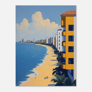 Costa del Sol Semi-Glossy Poster