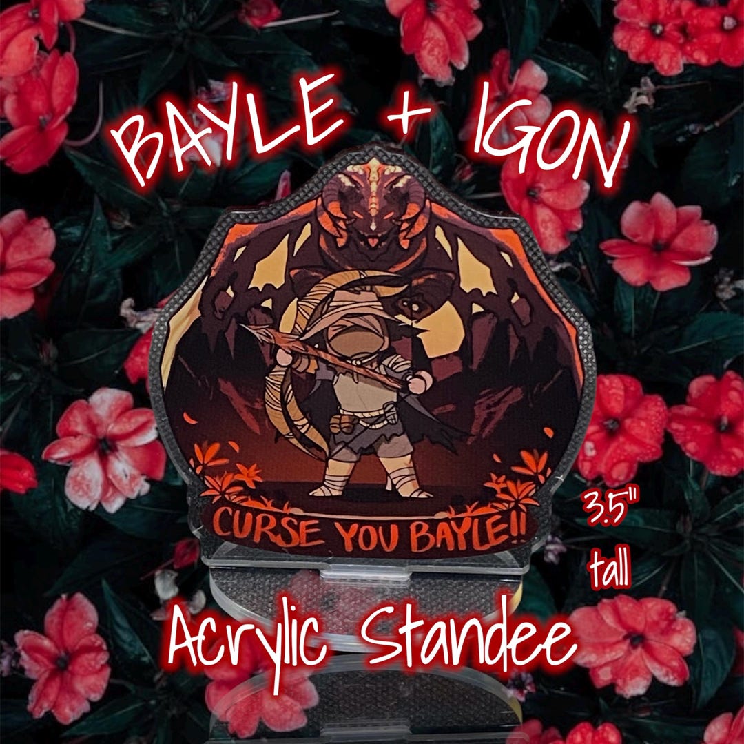 Igon Bayle + Igon Acrylic Standee ! - Etsy