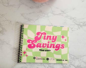 AHORRE +250 Libro de Desafío de Ahorros Pequeños / Montos Bajos / Fondo de Emergencia / Fondos de Amortización / Raspe y Ahorre