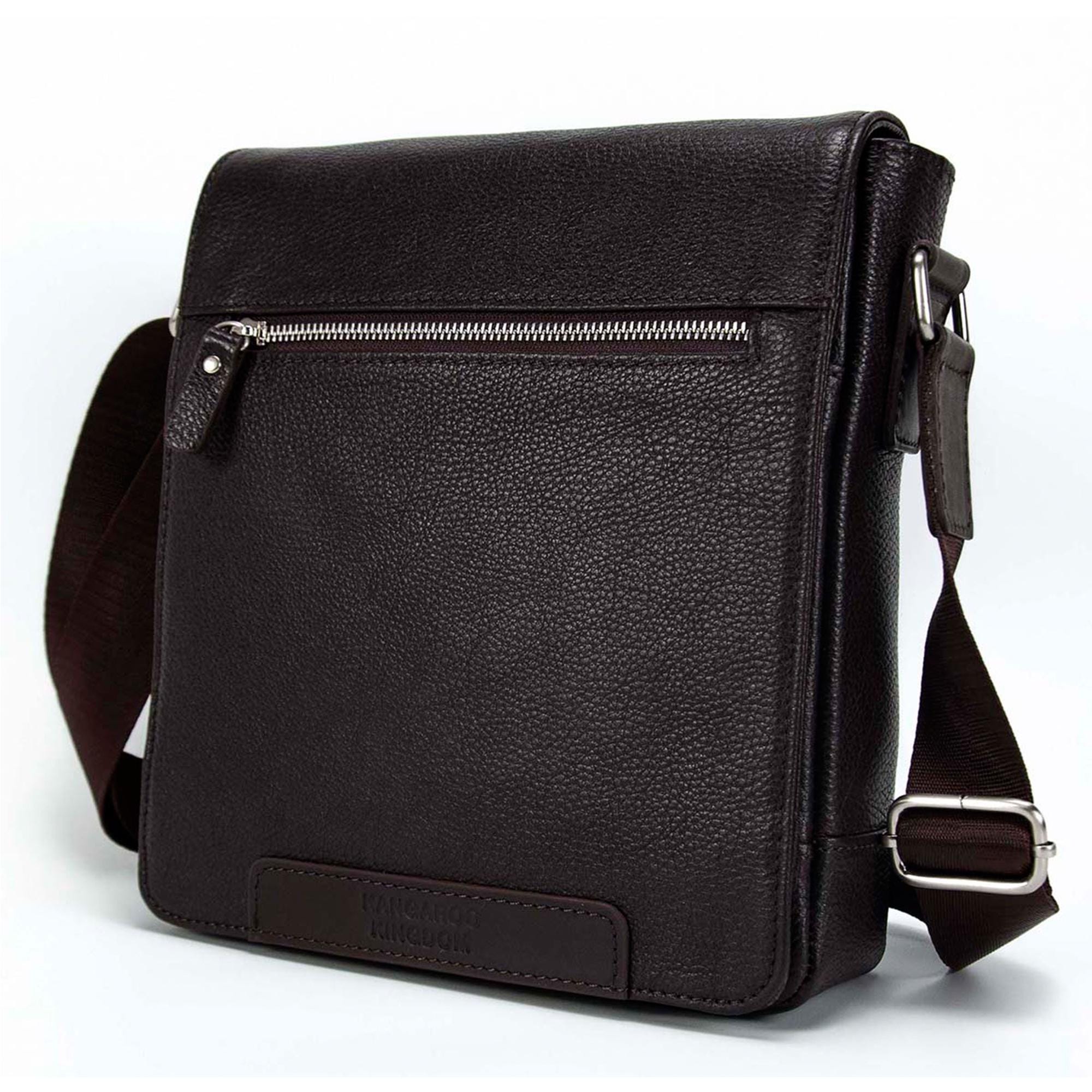 Cow Leather Shell Messenger Crossbody Bag