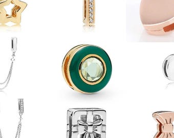 Charm de viaje con forma de corazón en plata de ley: compatible con pulseras Pandora.