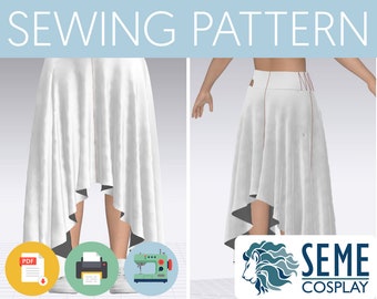 Horse Riding Skirt | Sewing Pattern