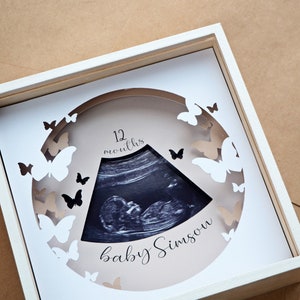 Baby Scan Photo Frame Template| Baby Ultrasound Picture Frame| Baby ...