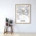 Nairobi Map Nairobi Map Prints Nairobi City Print City - Etsy