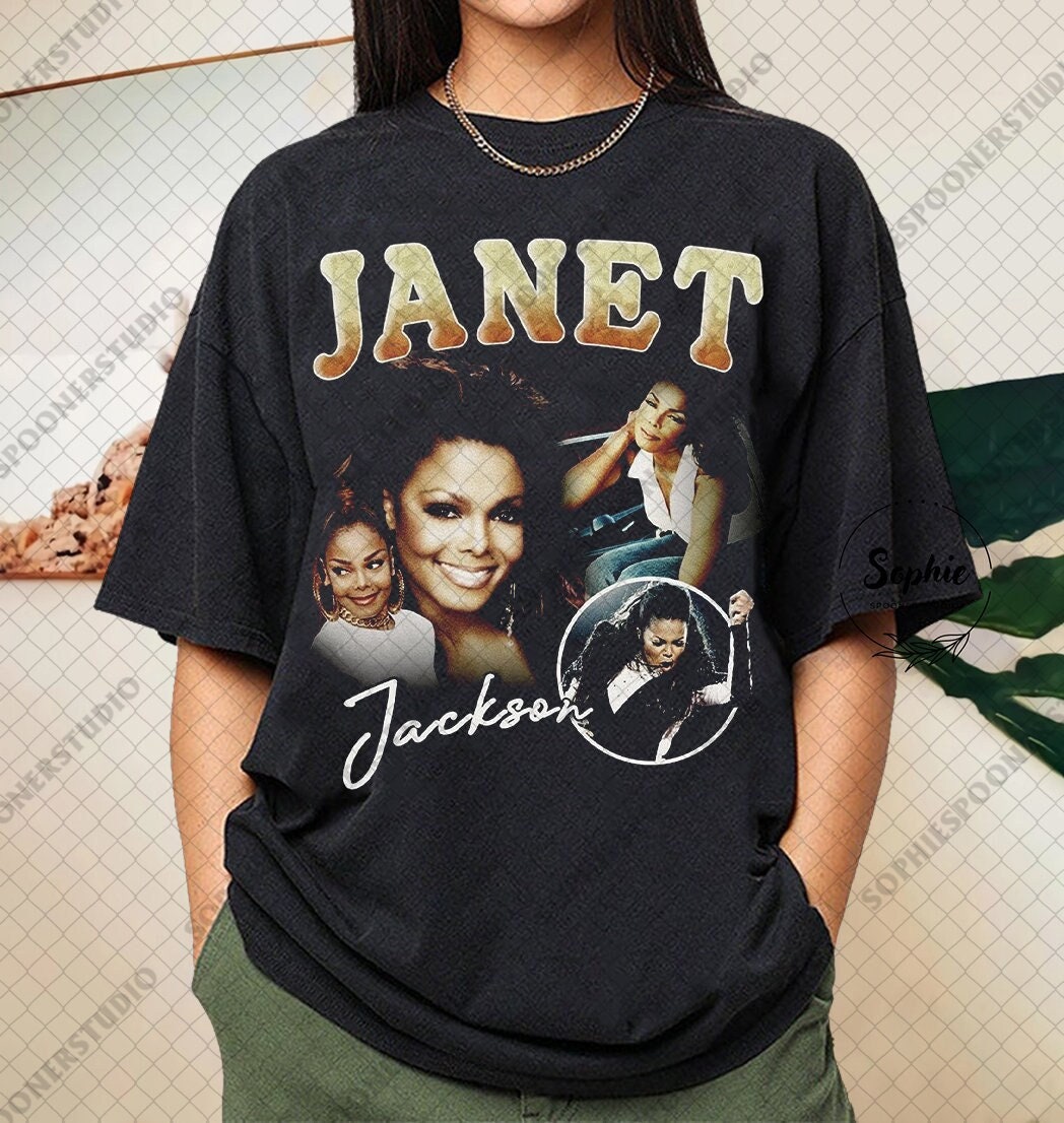Vintage Janet Jackson T Shirt - Etsy