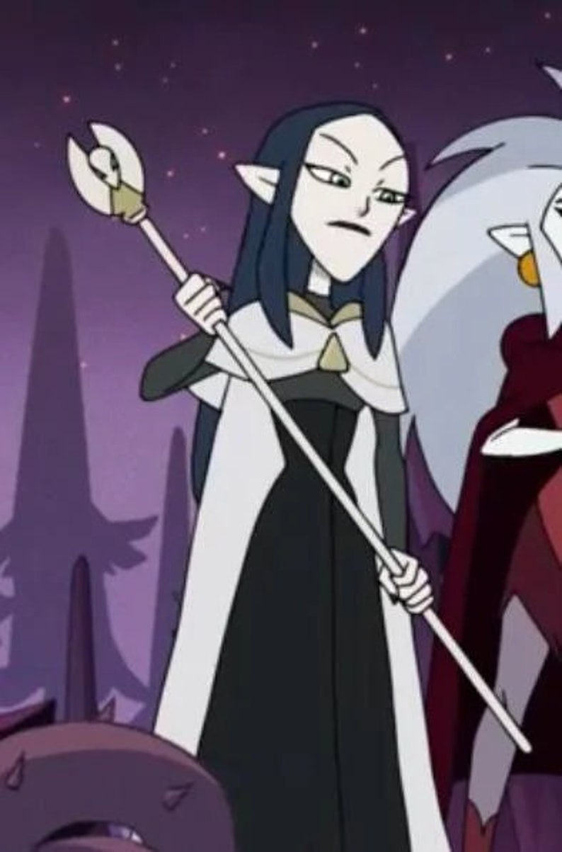 The Owl House Lilith Palisman Staff Raven 3D Print Kit Etsy Canada