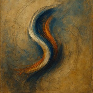Flusso mistico – Arte spirituale astratta ispirata alla natura e alle emozioni
