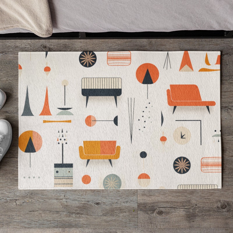 Mod Rug - Etsy