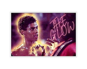 Bruce LeRoy "The Glow" Last Dragon Shonuff Kiss Cut Sticker