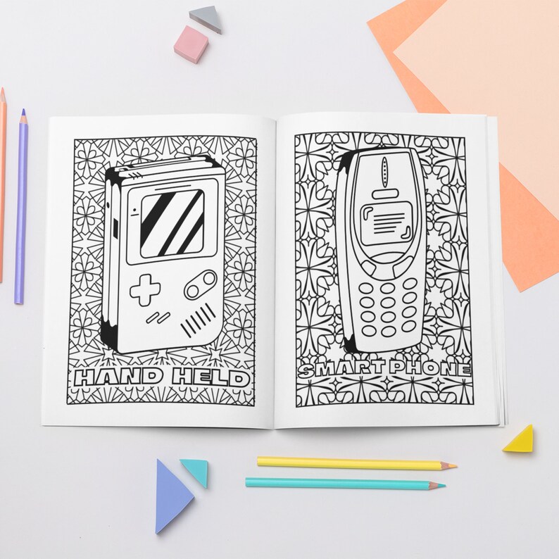 10 Y2K Printable Coloring Pages to Unleash Your Nostalgic Creativity
