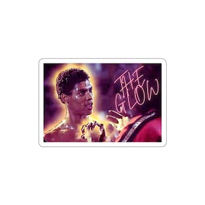Bruce LeRoy &quot;The Glow&quot; Last Dragon Shonuff Kiss Cut Sticker