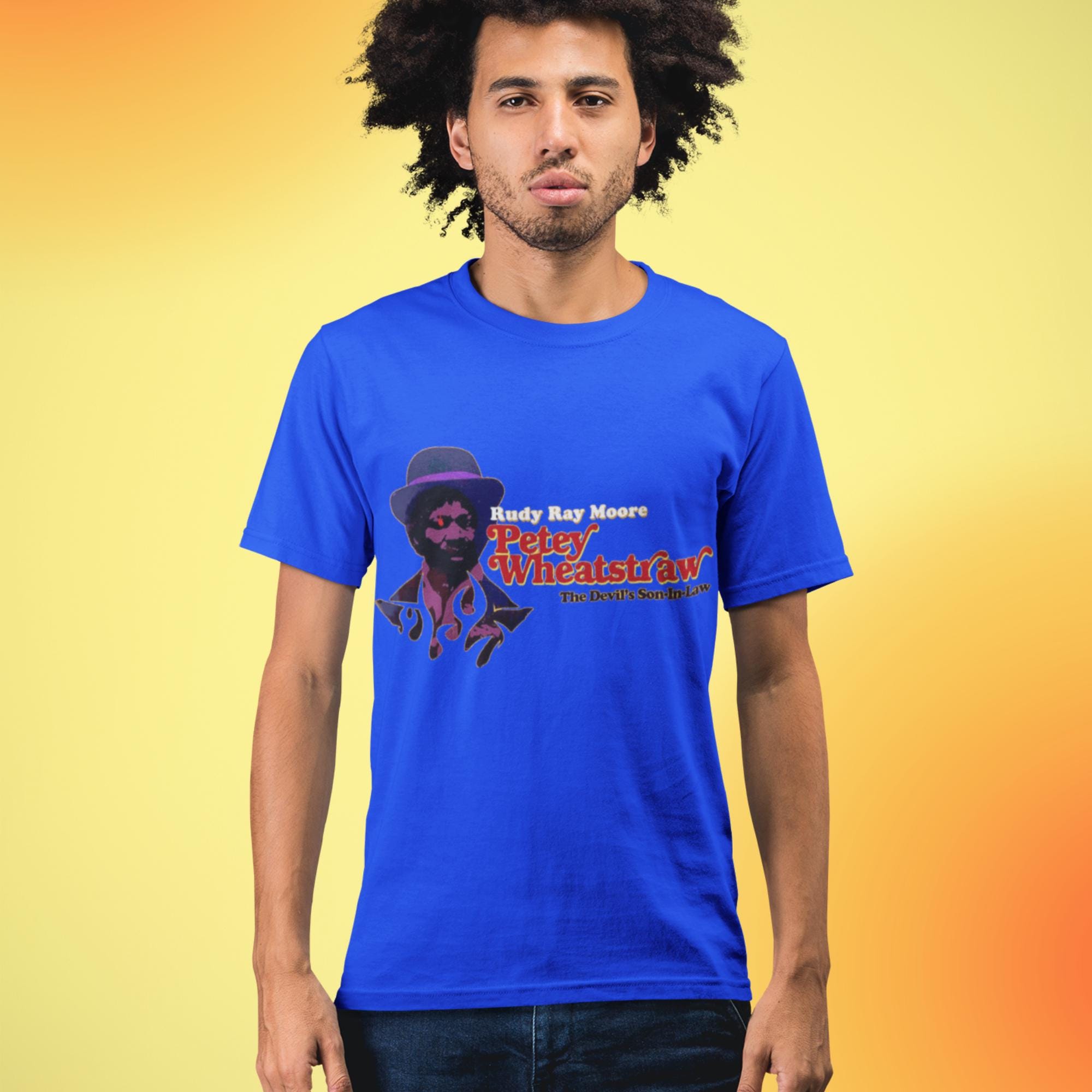 RUDY RAY MOORE IS PETEY WHEATSRAW T-SHIRT – Atom Age Industries
