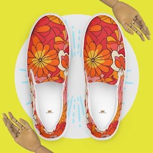 Women’s 60s-Style Canvas Shoes Retro-Inspired Vintage Sneakers Mod Fashion Casual Shoes