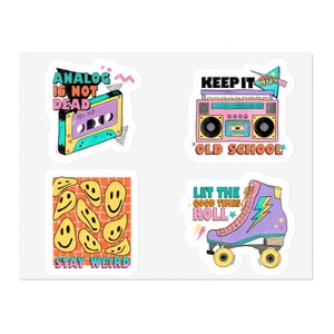 Back to the 90s Retro Style 90s Baby Millennial Sticker Sheet Volume 2