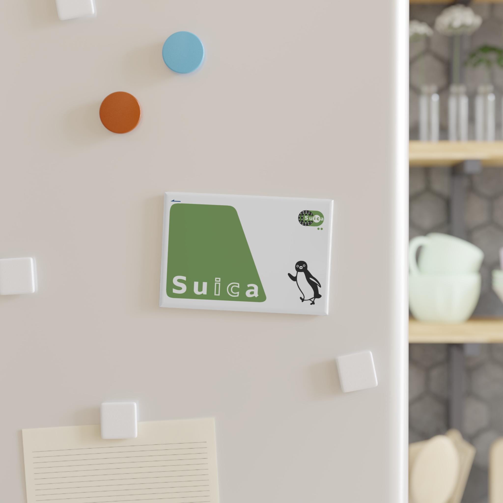 Kawaii Japan Suica Card Magnet - Japanese Train Pass Replica