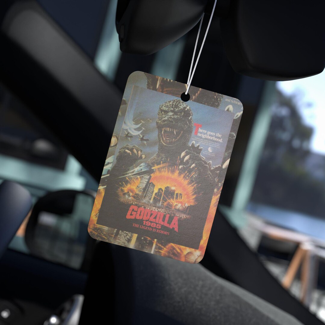 Godzilla 1985 the Legend is Born Poster Car Air Freshener - Etsy Australia