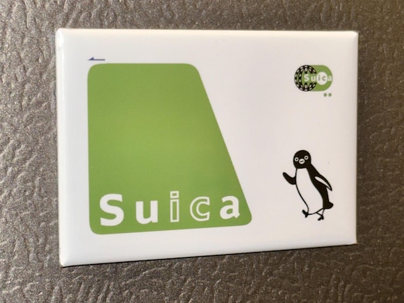 Kawaii Japan Suica Card Magnet - Japanese Train Pass Replica