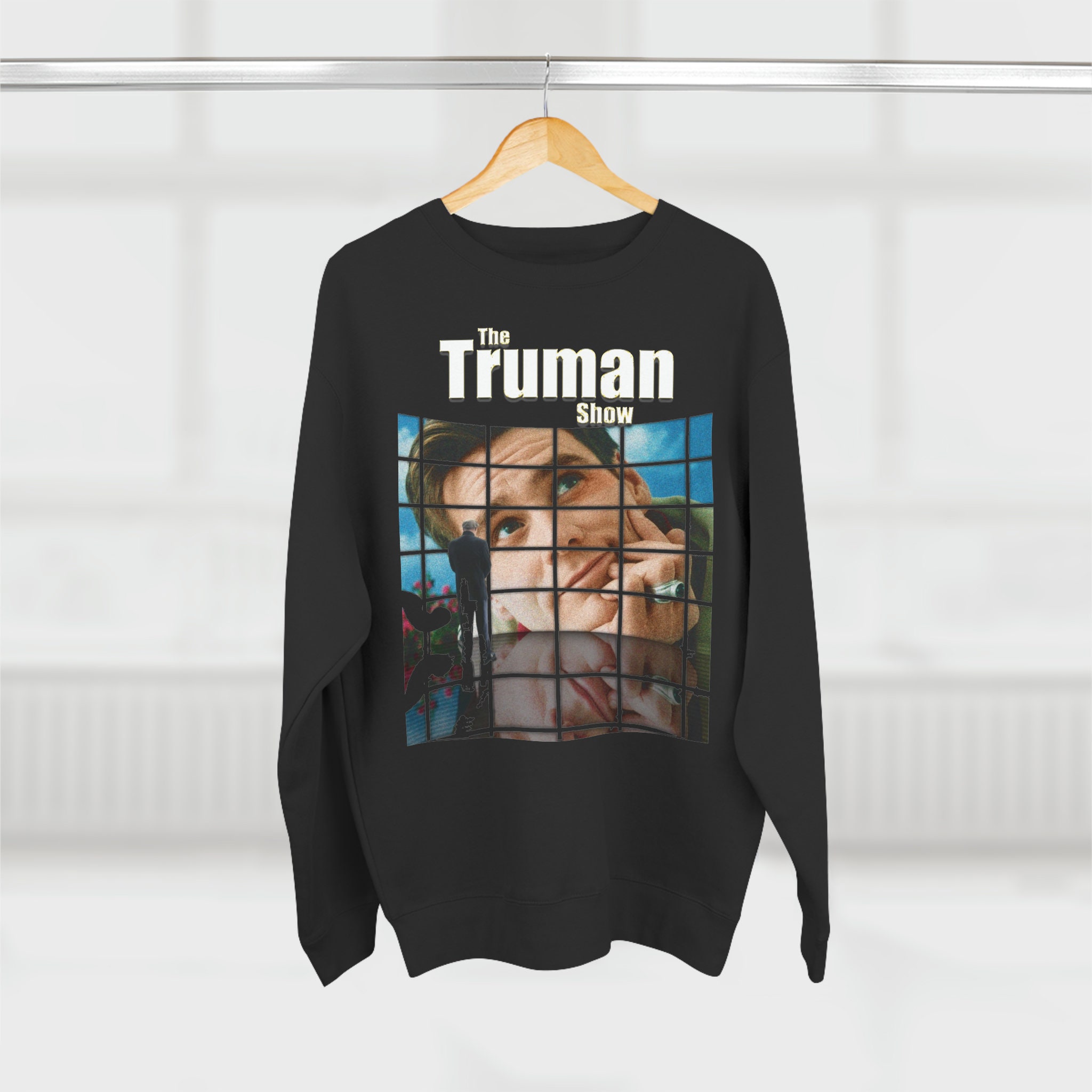 Racking my brain looking for a sweater like Jim's in the Truman Show. I'd  be a size medium (35-37 inch chest) I guess, I'm also located in Australia.  Price doesn't really matter.
