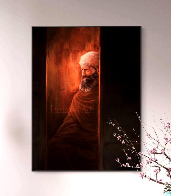 Guru Tegh Bahadur Ji: Samadhi - Fine Art Print