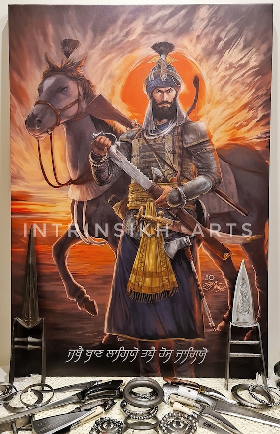 Guru Gobind Singh's 'Bachittar Natak' - Fine Art Print