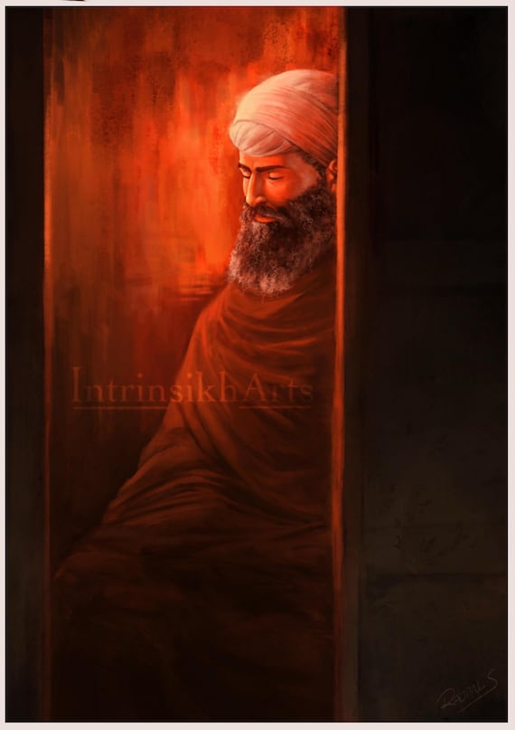Guru Tegh Bahadur Ji - Fine Art Print