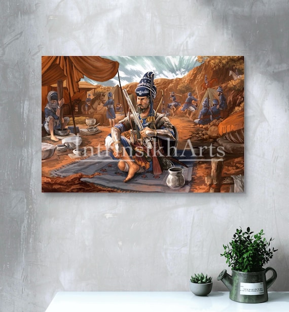 Alkali Baba Hanuman Singh - Fine Art Print