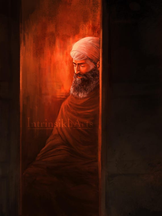 Guru Tegh Bahadur - Fine Art Print