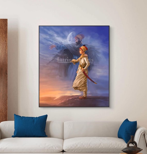 Legacy: Guru Tegh Bahadur to Guru Gobind Singh - Fine Art Print
