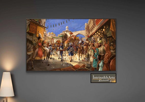 The Opulent Streets of Lahore: Fine Art Print (Limited Run)