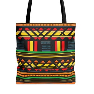 Schwarze Frau afrikanische Einkaufstasche | Braune Mädchentasche | Afrikanische Einkaufstasche | Afrozentrische Kente-Stofftasche | Schwarze Mädchen-Einkaufstasche | Sistas Reisetasche |