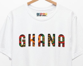 Ghana Shirt for Travel Ghana Sweatshirt Ghana Flag Colors 4 Ghanaian Friend Gift Ghana Tank Top for Her Ghana Hoodie 4 Kid Black Owned
