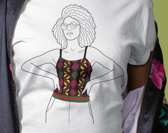 Koszulka Sista | Koszulki Juneteenth czarne własnością | Koszulki Black Culture | Koszulka African American Freedom | Koszulka Melanin Tee