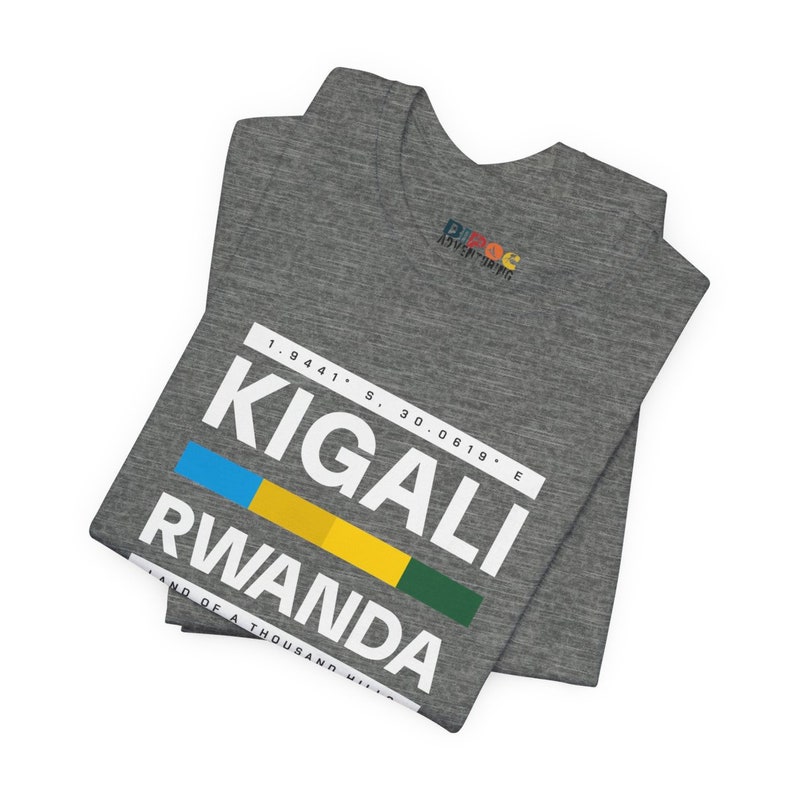 Rwanda Shirt for Black Man Wanderlust Sweatshirt for Rwanda Travel TShirt Memento Kigali Rwanda Gift 4 African American Family Black Owned image 4