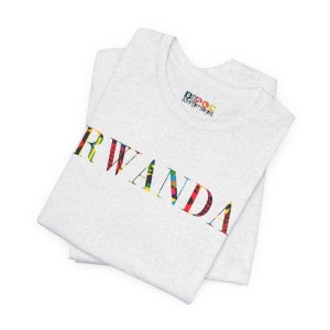 Rwanda Shirt for Black Woman Wanderlust Sweatshirt for Rwanda Travel TShirt Memento Kigali Rwanda Gift 4 African American Family Black Owned image 4