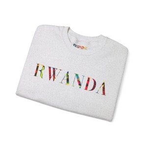Rwanda Shirt for Black Woman Wanderlust Sweatshirt for Rwanda Travel TShirt Memento Kigali Rwanda Gift 4 African American Family Black Owned image 6