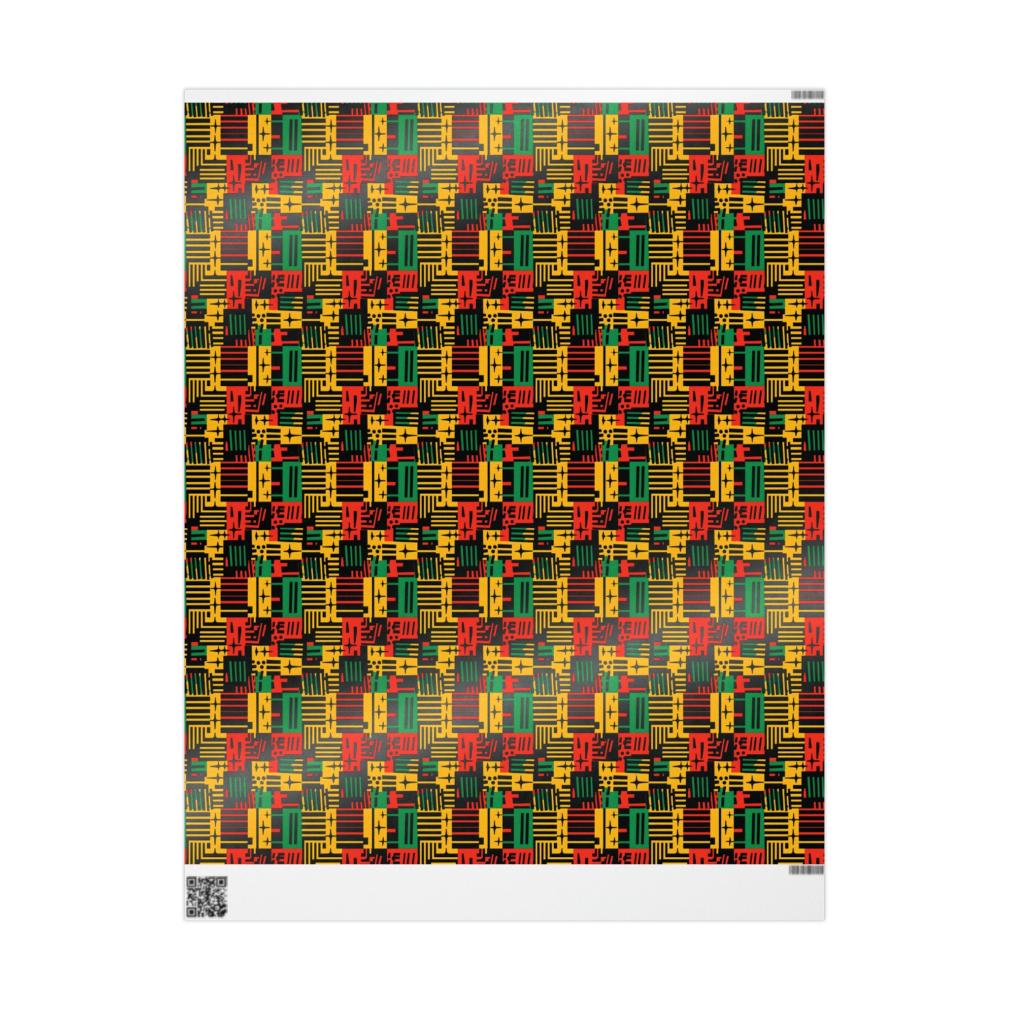 Colorful African Print Wrapping Paper Ethnic Ankara Wrapping Paper