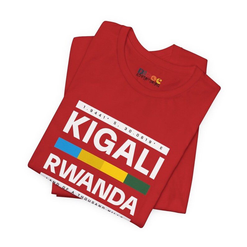 Rwanda Shirt for Black Man Wanderlust Sweatshirt for Rwanda Travel TShirt Memento Kigali Rwanda Gift 4 African American Family Black Owned image 5